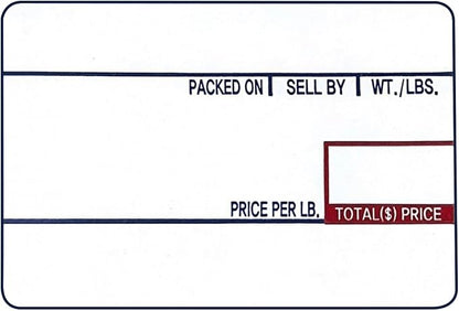LST-8010 Printing Scale Label, 58 x 40 mm, UPC 36 Rolls Per Case. Lower Price Than 12 Rolls. Try it.