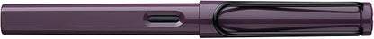 LAMY safari violet-blackberry - Fountain Pen with ergonomic grip & polished steel nib in size F - ideal for any Writing & Calligraphy - including LAMY T 10 blue cartridge - Right-Handed