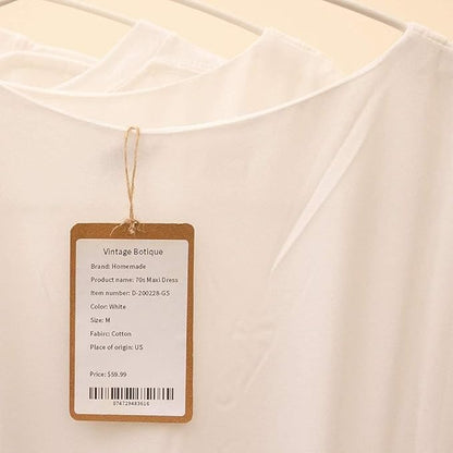 Phomemo [3x100 pcs]Original Labels for M110 M100 M220 M221, 1.97''x3.15''(50x80mm),Square,White,100 Label/Roll,3-Roll, Adhesive Thermal, for Clothing, Ingredient, Logo, Barcode, Address, for M120/M200