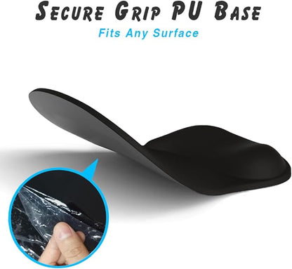 ErgoComfort Gel Wrist Rest Mouse Pad-Ergonomic Office Mousepad with Wrist Support-Non-Slip, Design Desk Accessories Mat for Home&Game Decor (08Sage Harmony)