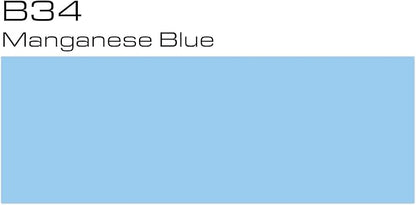 Copic Markers B34-Sketch, Manganese Blue