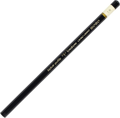 Tombow MONO Drawing Pencil, 5H, Graphite 12-Pack