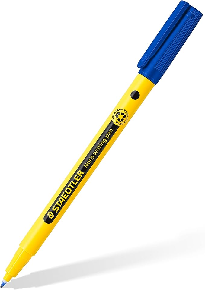 STAEDTLER Fineliner Noris writing pen green (Pack of 2)