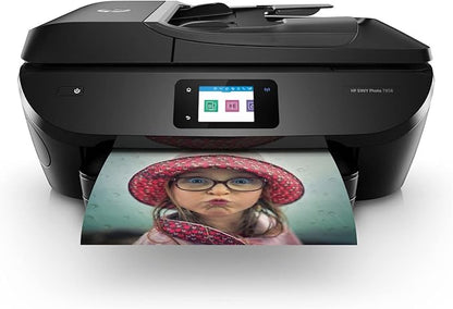 HP ENVY Photo 7858 All-in-One Inkjet Color Photo Printer with Mobile Printing K7S08A (Renewed)