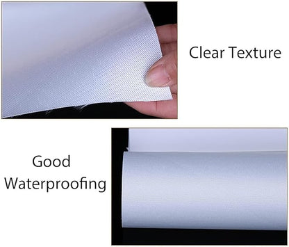 Polyster Canvas Roll, Quick Dry, Wide Format Inkjet Printer Compatible, Perfect for Fine Art, Photography, Giclée Printing, Archival Quality Prints. (36"x100' Glossy ECO-Solvent Polyester 2Rolls)