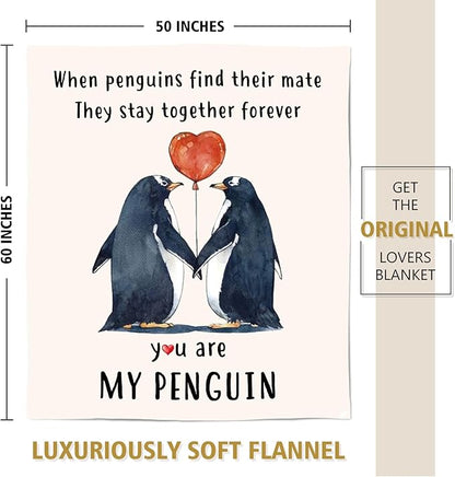 SteadStyle Gifts for Her Him, Wedding Anniversary Blanket, Romantic I Love You Gift, Valentines, Christmas, Birthday Gifts for Boyfriend Girlfriend, Wedding Gifts for Couple Wife Husband 60'' x 50''
