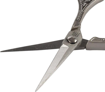 JubileeYarn Sun Motif Embroidery Craft Scissors - Bronze - 3 Scissors