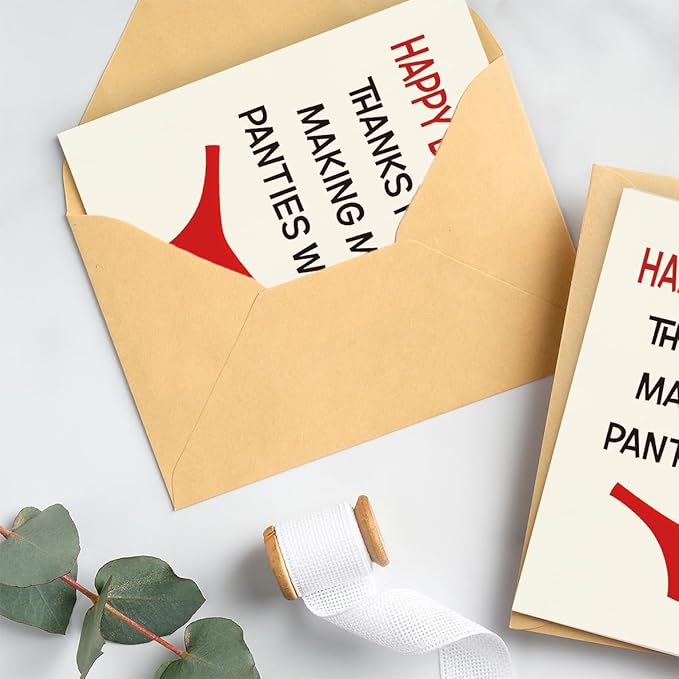 Humorous Birthday Card for Men, Husband, Boyfriend, and Him | Happy Birthday Gifts & Decorations for Men