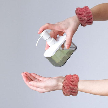 2 Pairs Wrist Washband for Women Washing Face, Wrist Spa Washband Absorbent Wristbands, Prevent Liquids from Spilling Down Your Arms