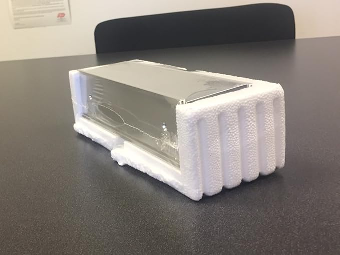 The Original Over the Cube - Quality Aluminum, Changeable Cubicle Nameplate Holder,(3" Cubicle Wall Depth) Made in The USA