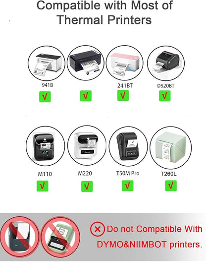 1.18×1.18 Round Thermal Labels, Round Thermal Sticker Labels for Business and Home, Thermal Printer Labels for DIY Logo Design, Thanks Card, 200 Labels for Printer 30mmx 30mm