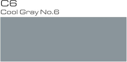 Copic Markers SM-C6S-Sketch, Cool Gray