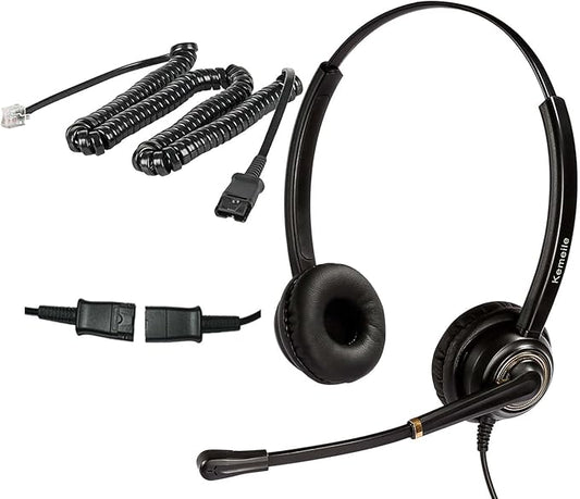 Cisco Phone Headset Corded RJ9 Telephone Headset with Noise Cancelling Mic Compatible with Cisco CP-7821 7841 7942G 7931G 7940 7941G 7945G 7960 7961G 7962G 7965G 7975G 8841 8861 9951 9971 etc