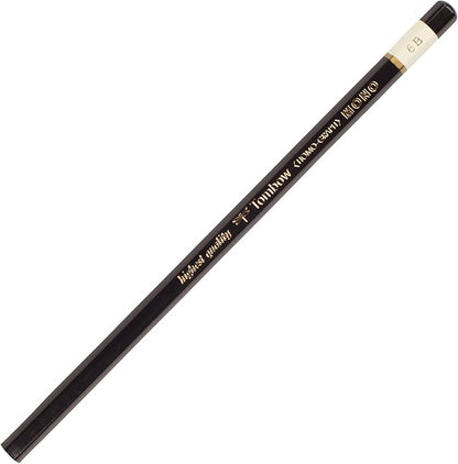 Tombow 51503 MONO Drawing Pencil, 6B, Graphite 12-Pack