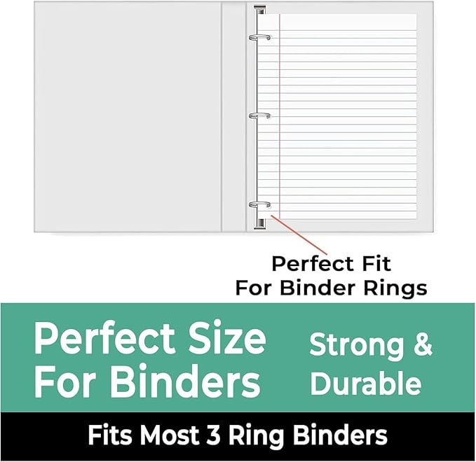 576 Pack (Pallet) Loose Leaf Paper Bulk, 86400 Sheets, College Ruled, 150 Sheets/Pack, 8 x 10.5", Pallet of Filler Paper, 3 Hole Punched, 56 Gsm Thick Paper, School & Office, 4-7 Days Transit