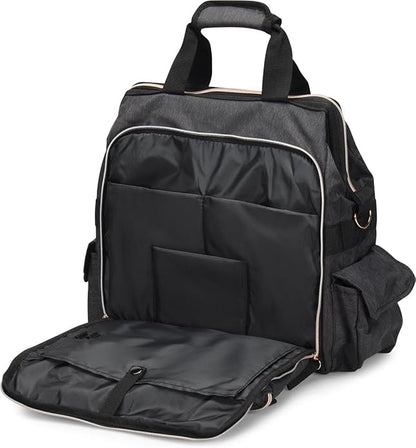 Nurse Mates Ultimate Nursing Bag | Multiple Compartments | Interior Laptop Compartment | Durable Zippers