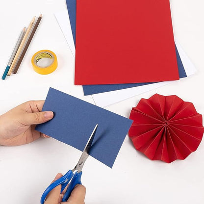 30 sheets Cardstock Paper 8 1/2 x 11 Inches for Crafts and Invitations (Red)