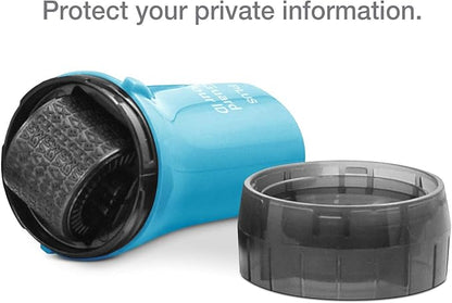 Guard Your ID Advanced Rollers Identity Theft Prevention Security Kits (Regular 3-Pack, Xtra Mixed: Turquoise Green White)