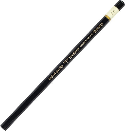 Tombow 51507 MONO Drawing Pencil, 2B, Graphite 12-Pack