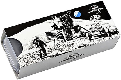 Fisher Space Pen Brushed Chrome Bullet Space Pen, Ballpoint, Brass, Black Ink, Gift Box