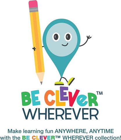 Carson Dellosa Be Clever Wherever K-2 Reading and Writing Reference Things on Rings, Flash Cards Covering Parts of Speech, Sentence Types, Grammar, and More for Kindergarten to 2nd Grade