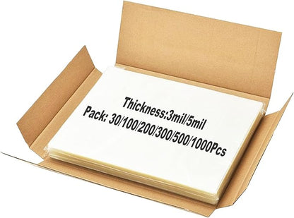 100 Pack Laminating Sheets, Clear 9 x 11.5 Inch Thermal Laminating Pouches for Thermal Laminator, 5 Mil Lamination Sheet Paper, Letter Size, HeatSeal