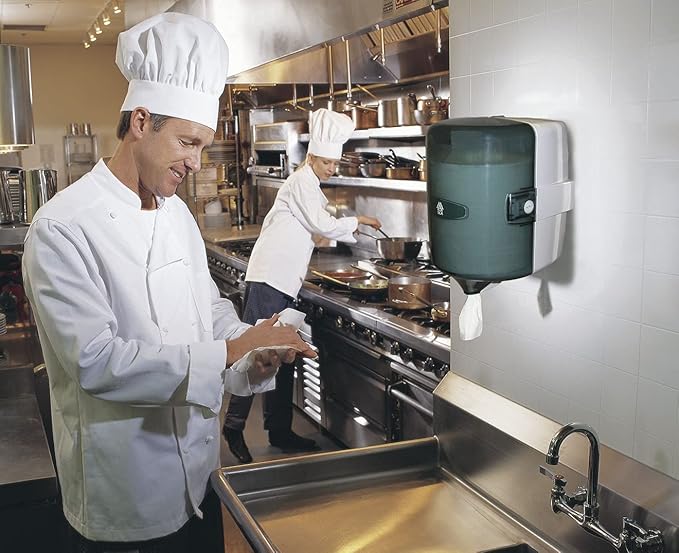 Tork Centerfeed Hand Towel White M23, One-at-a-time Dispensing, 6 x 530 Towels, RC530