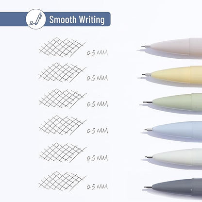 Mr. Pen- 0.5mm Mechanical Pencil Set, 6 Pack, Macaron Pastel, Cute Mechanical Pencils 0.5mm, 0.5 Mechanical Pencil 0.5, Mechanical Drawing Pencils, Aesthetic Mechanical Pencils, Lead Pencils 0.5