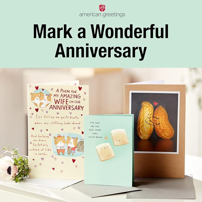 American Greetings Anniversary Card for Husband (Need Your Hug)