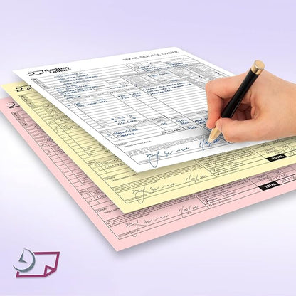 NextDayLabels - Superior Carbon-less NCR, Pre Collated Paper, 500 Sheets Per Pack (8-1/2" x 11" 3 Part Reverse, #5900)