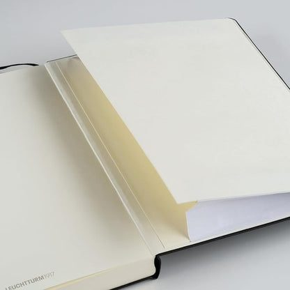 LEUCHTTURM1917 - Notebook Softcover Paperback B6+ - 123 Numbered Pages for Writing and Journaling (Dotted, Port Red)