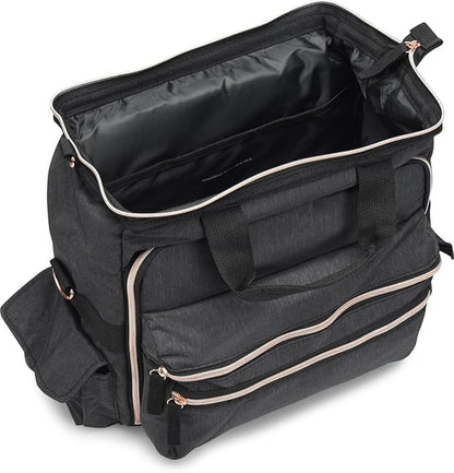 Nurse Mates Ultimate Nursing Bag | Multiple Compartments | Interior Laptop Compartment | Durable Zippers