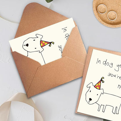 Funny Birthday Cards for Men, Women, Brother, Sister, Dad, Mom, Husband, Friend, and Anyone | Humorous Gifts | Unique Birthday Decoration
