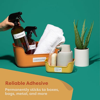 Aegis Adhesives - 3" X 3" Square Direct Thermal Labels Compatible with Rollo, Zebra, and Other Desktop Label Printers (10 Rolls, 500/Roll)