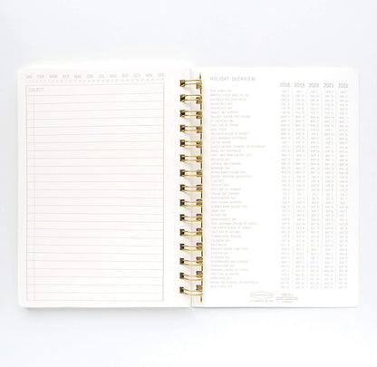 DesignWorks Ink 6" x 8.25" Juniper Green Textured Paper Twin Wire Spiral Notebook Journal with 160 Lined Pages for Work, Writing, Journaling