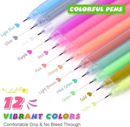 24 Pcs Mini Inspirational Notebooks Bulk with 24 Pcs Colorful Pens, Small Pocket Journal Notepads Set, Motivational Bulk Gifts for Women Men Teacher Student Kids, Fun School Office Supplies,3.5"x5.5"