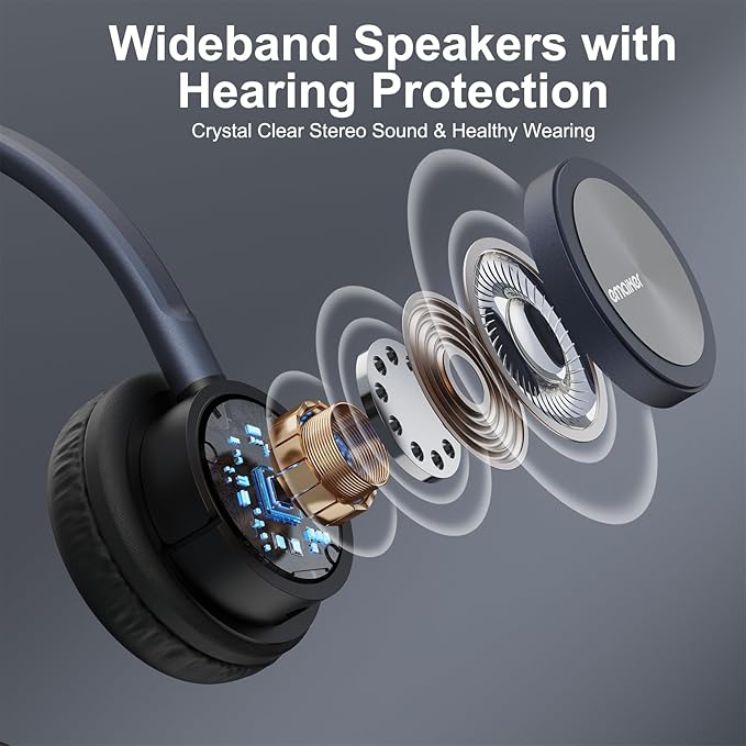 Wired Office Deskphone Landline Phone Headset with Microphone, RJ9 Noise-canceling Telephone Headset QD for Cisco IP Phone 794X 796X 797X 69XX Series & 8811,8841,8851,8861,8941,8945,8961,9951,9971...
