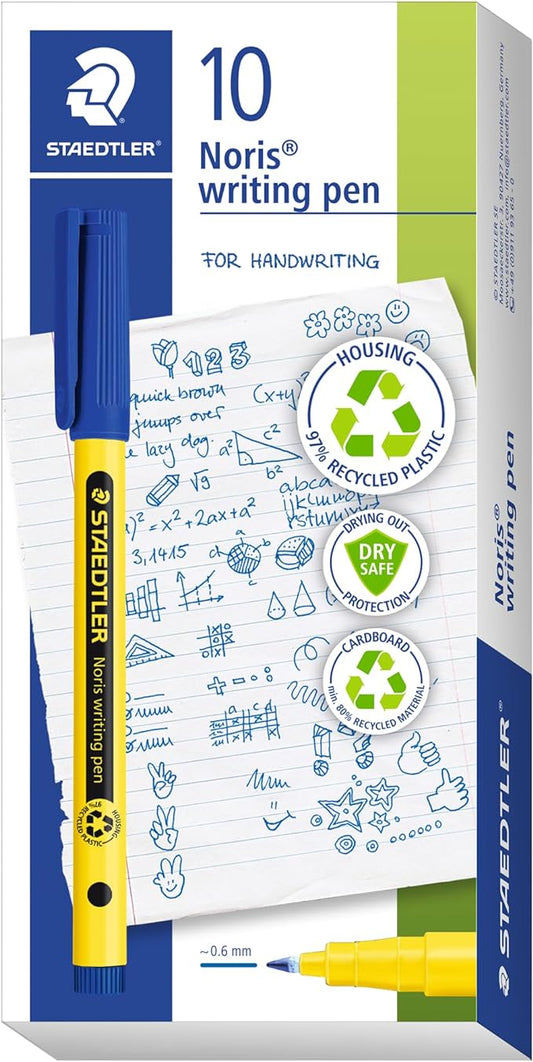 STAEDTLER Fineliner Noris writing pen blue