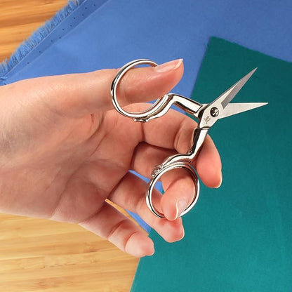 JubileeYarn JubileeYarn Leg Shaped Embroidery Scissors - Silver - 30 Scissors