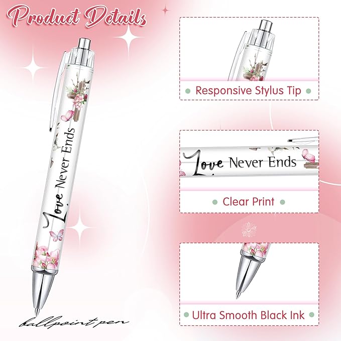 Colarr 24 Pcs Christian Bulk Gifts for Women Men Bible Verse Pens and Notebooks Religious Easter Gifts Scripture Ballpoint Pens Journals Sunday School Church Inspirational Study Supplies(Cross)