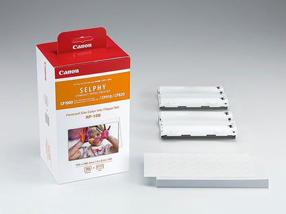 8568b001 (rp-108) Ink & Paper Combo Pack, Tri-Color