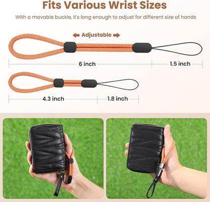 Hand Wrist Strap Lanyard, Adjustable Nylon Colorful for Mobile Phone, Camara, USB Flash Drive, ID Name Tag Badge