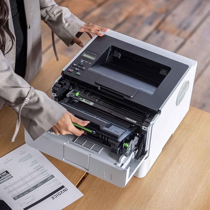 Brother HL-L5210DN Business Monochrome Laser Printer with Duplex Printing, Versatile Paper Handling, Mobile Printing, and Gigabit Ethernet Networking (Renewed Premium)
