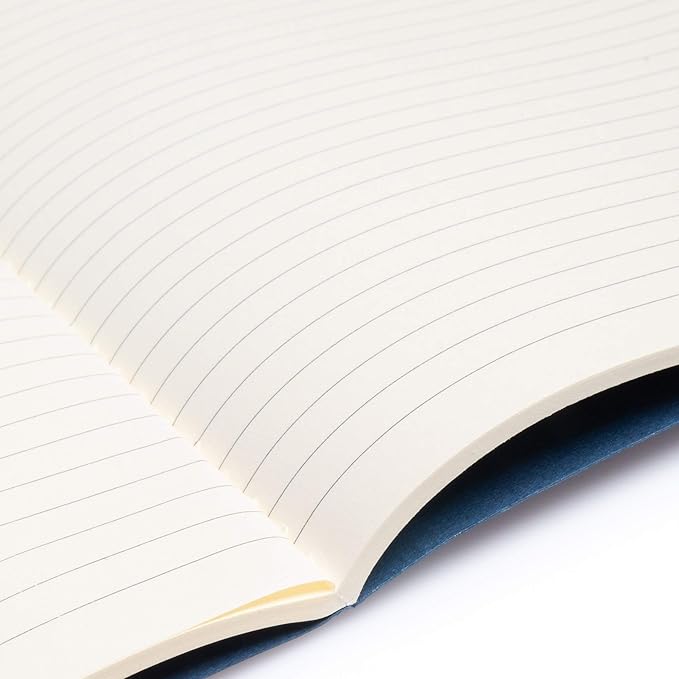 Simply Genius A5 Notebooks for Work, Travel, Business, School & More - College Ruled Notebook - Softcover Journals for Women & Men - Lined Note Books with 92 pages, 5.5" x 8.3" (Navy, 6 pack)