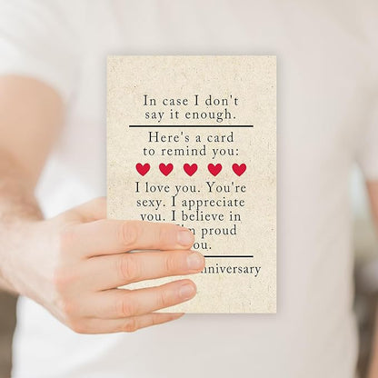 9 Year Anniversary Card Gifts for Him Her,Happy 9th Anniversary Card for Woman Men,Pottery Anniversary Card Gifts for Husband Wife,9th Wedding Anniversary Card