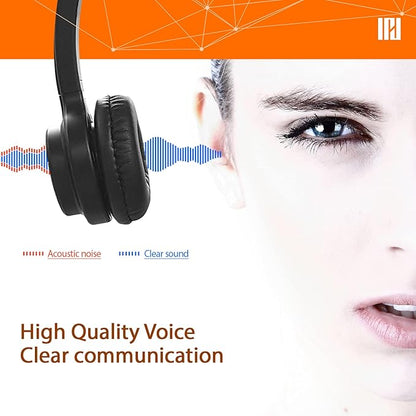 IPD IPH-255 Phone Headset with Noise Cancelling Microphone for Office and Call Center-Compatible with Avaya 1608 1616 9601 9608 9611 9611G 9620 9621 9630 9631 9640 9641 9650 9670 J139 J159 J169 J179