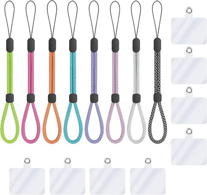 Hand Wrist Strap Lanyard, Adjustable Nylon Colorful for Mobile Phone, Camara, USB Flash Drive, ID Name Tag Badge