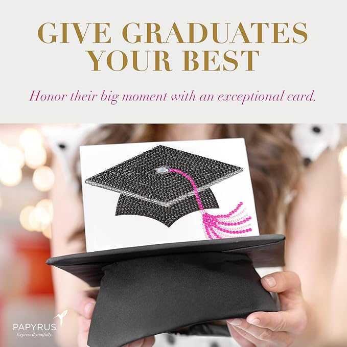 Papyrus Graduation Card for Her (Pursue Your Dreams)
