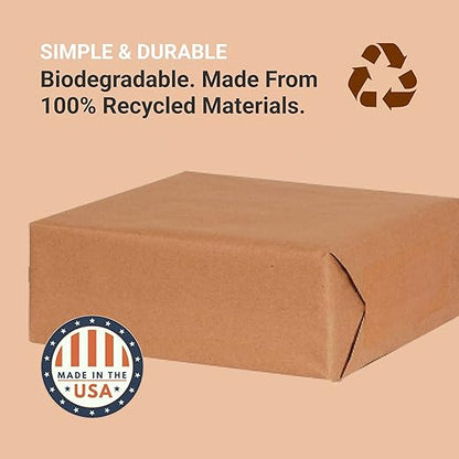 AVIDITI Shipping Paper Roll 24"L, 1-Pack | Large Kraft Paper Roll for Packing, Moving and Storage