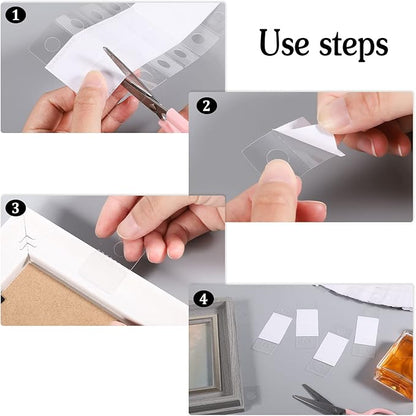 Prudiut 1600 Pcs Hang Tabs Round Hole Hang Tags Self-Adhesive Hanging Tabs Heavy Duty Display Tags for Hanging Retail Displays(1×1.5 Inch)